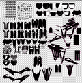 Decal Template Starter Pack (PRE-SIZED)