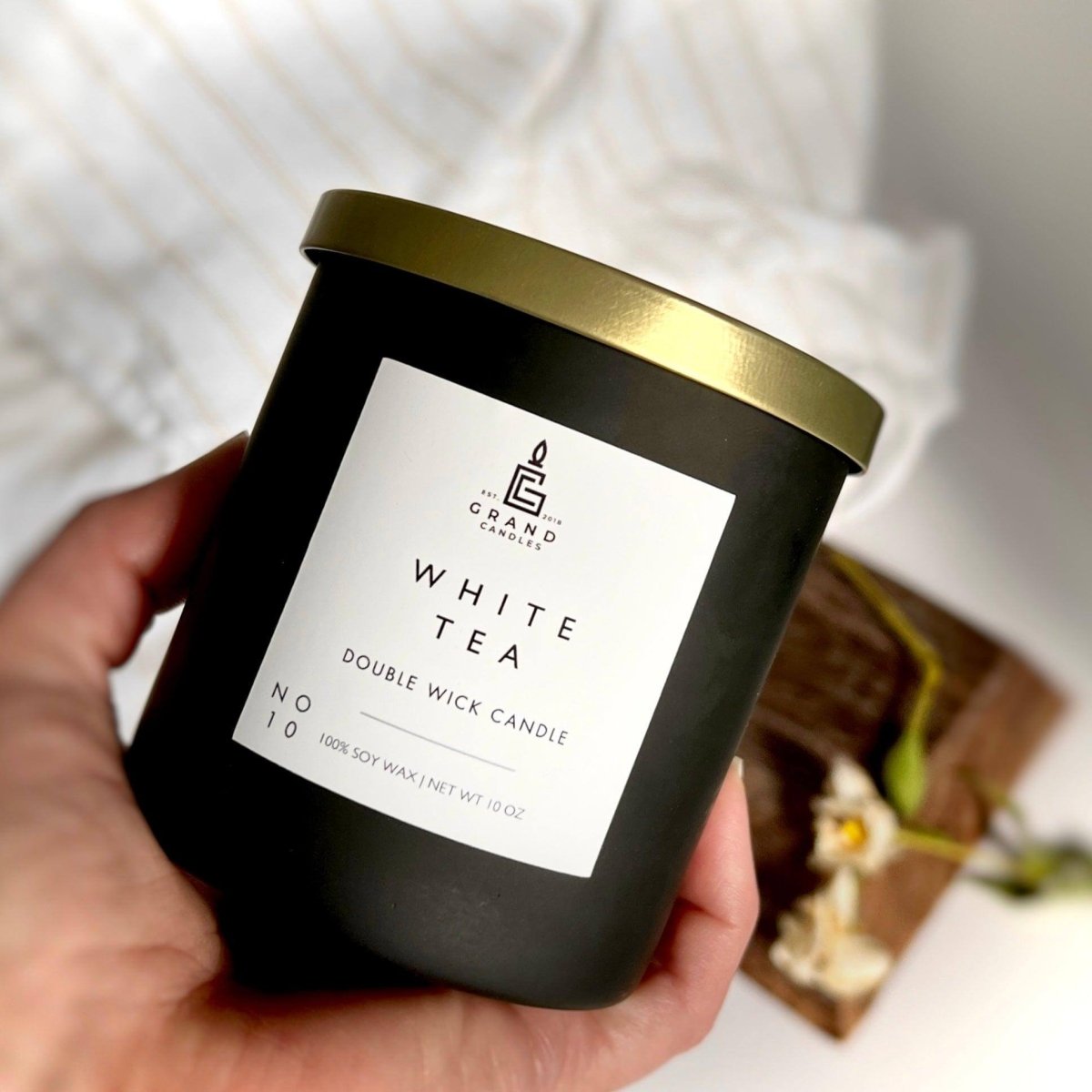 White Tea Candle